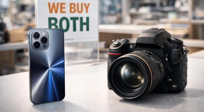 台中通訊行收購相機嗎？青蘋果3C 跨品類回收：手機與舊相機一起換現金